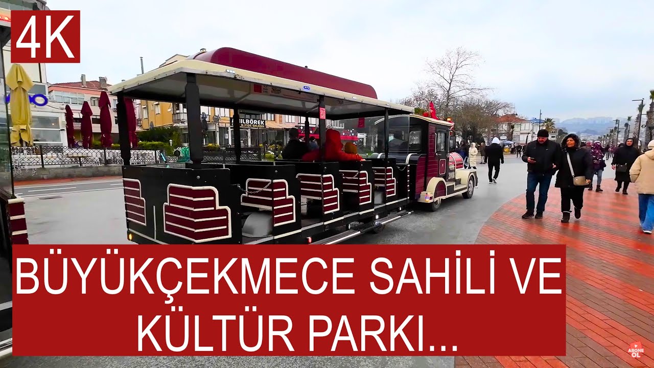 Büyükçekmece Sahil ve Kültür Parkı.. 4K UHD.