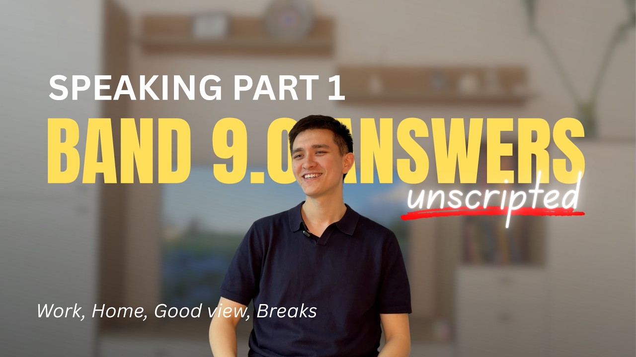 Band 9 Sample Answers | Speaking Part 1