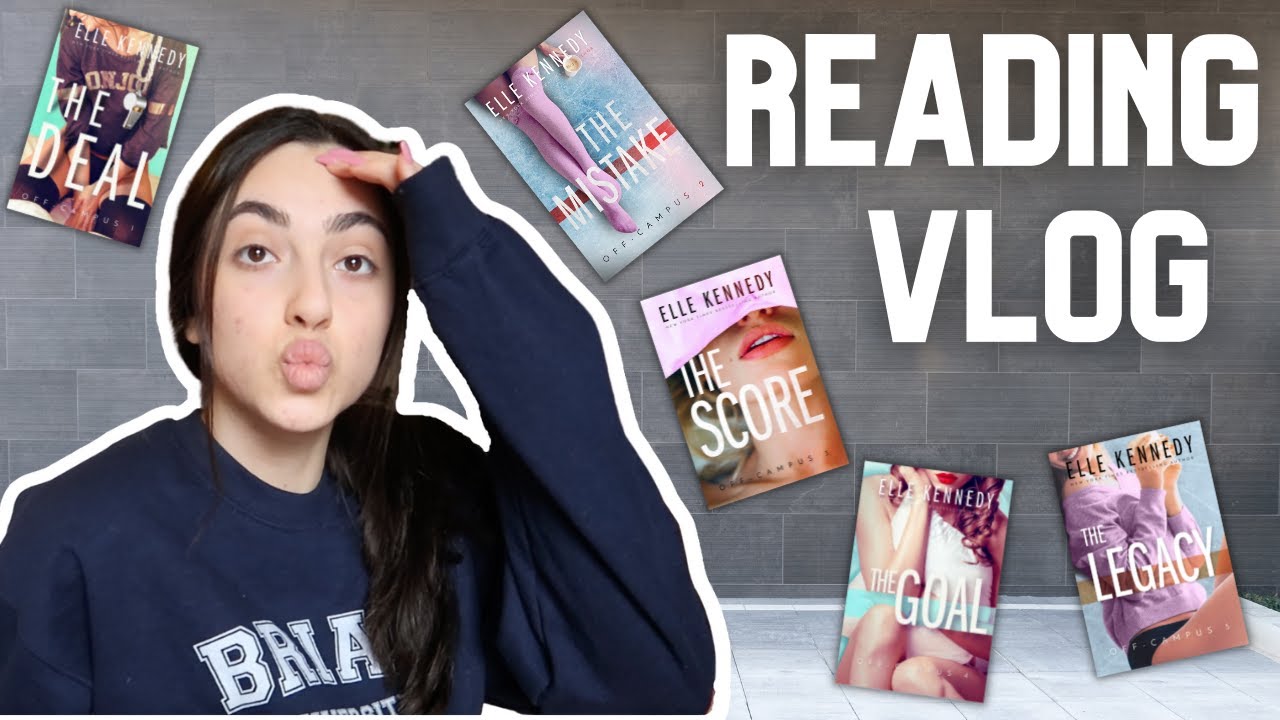 OFF-CAMPUS SERIES reading vlog 🏒