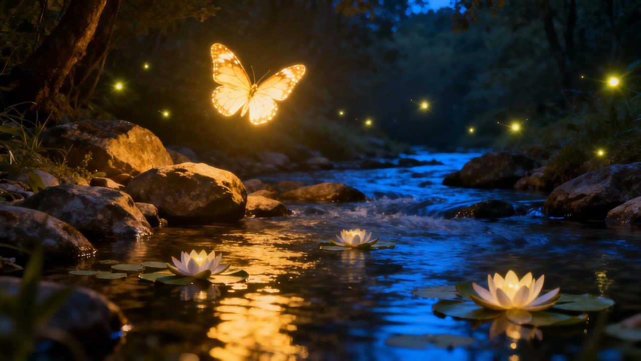 Soft Piano Peace with Calm Water Sounds for Gentle Spiritual Restoration #spiritualhealing