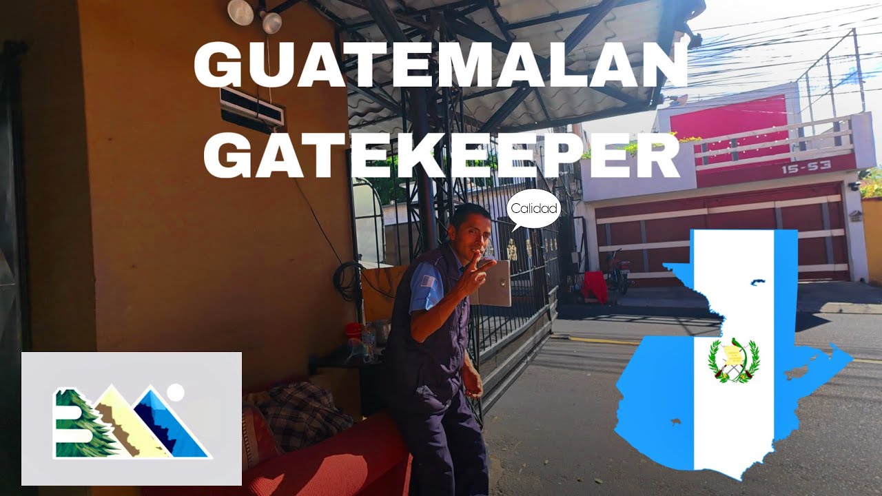 GUATEMALAN GATEKEEPER🇬🇹An insight into Cristian’s life in Guatemala City