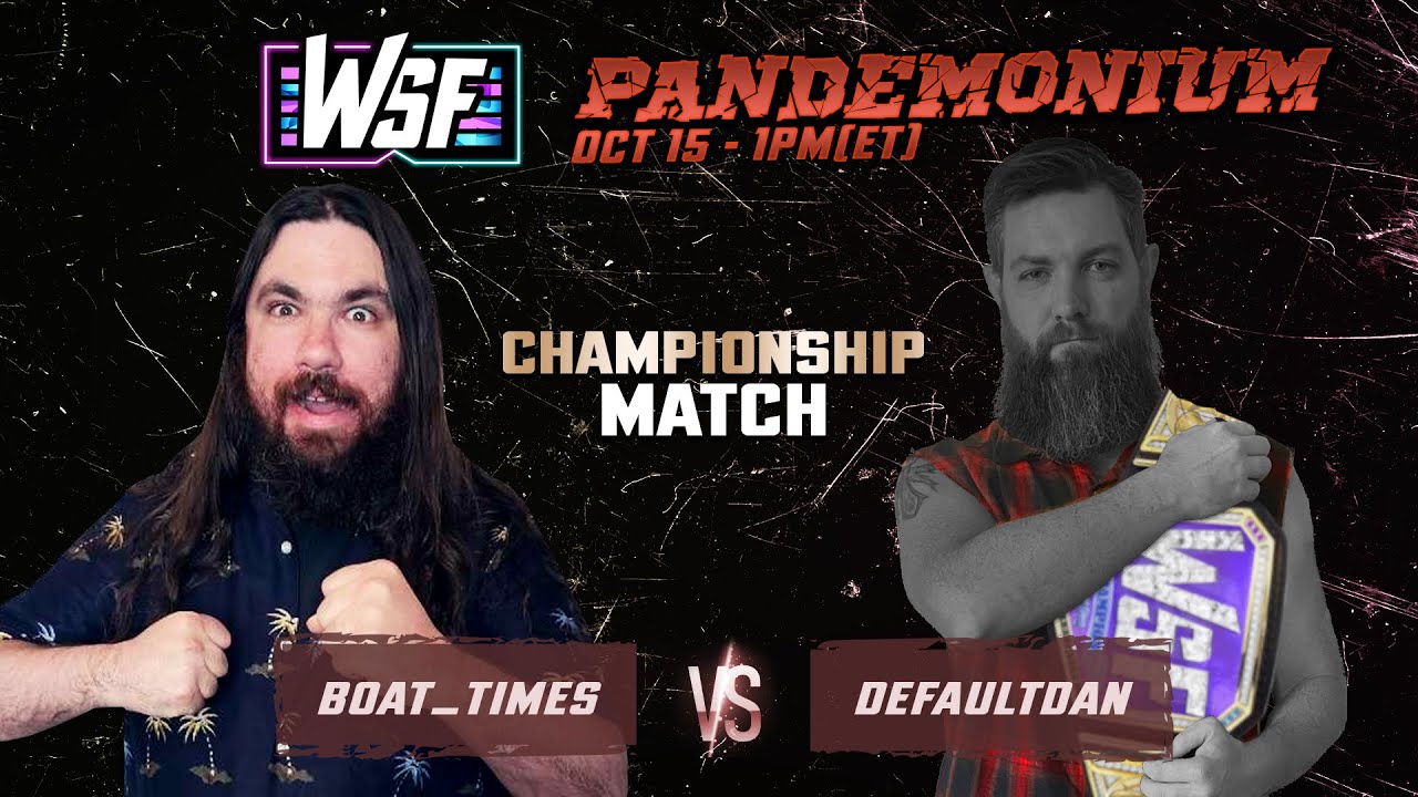 Boat Times Calls out The Monster to WSF Championship Match!  | World Snap Federation