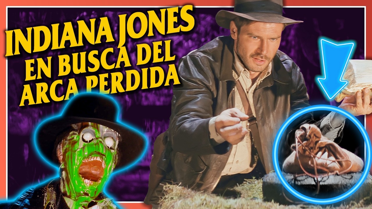 🤠 INDIANA JONES En Busca del Arca Perdida ERRORES de Películas | Resumen