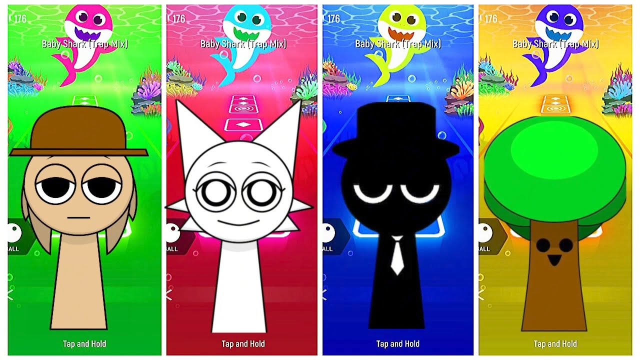 ⭐ SPRUNKI Incredibox - Coffin Dance Song (COVER) Tiles Hop EDM Rush