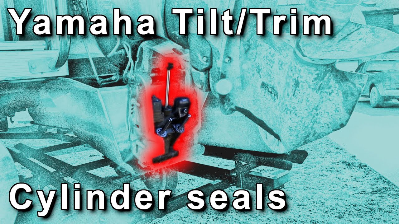 Replacing cylinder seals on a Showa (Yamaha, Honda, Evinrude) Tilt/trim system