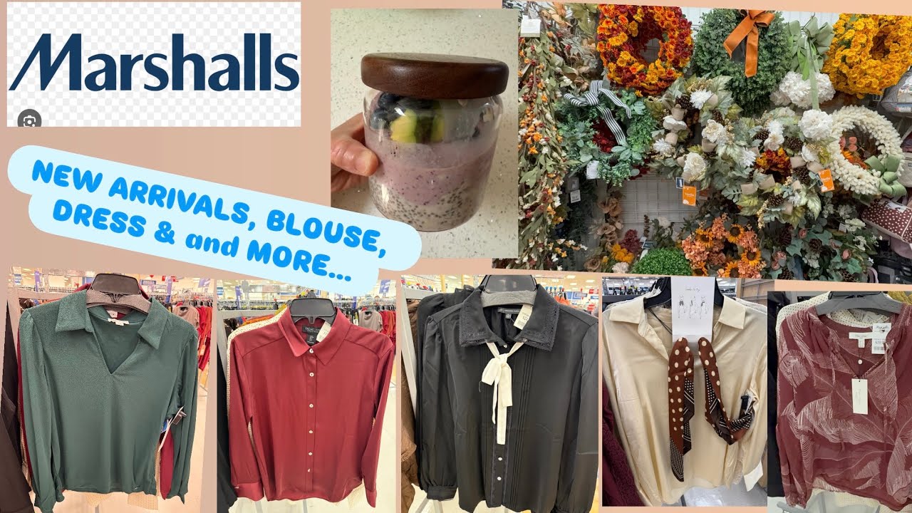 MARSHALLS  SHOP WITH ME , BLOUSE, DRESS, FALL SEASON , and MORE … 
