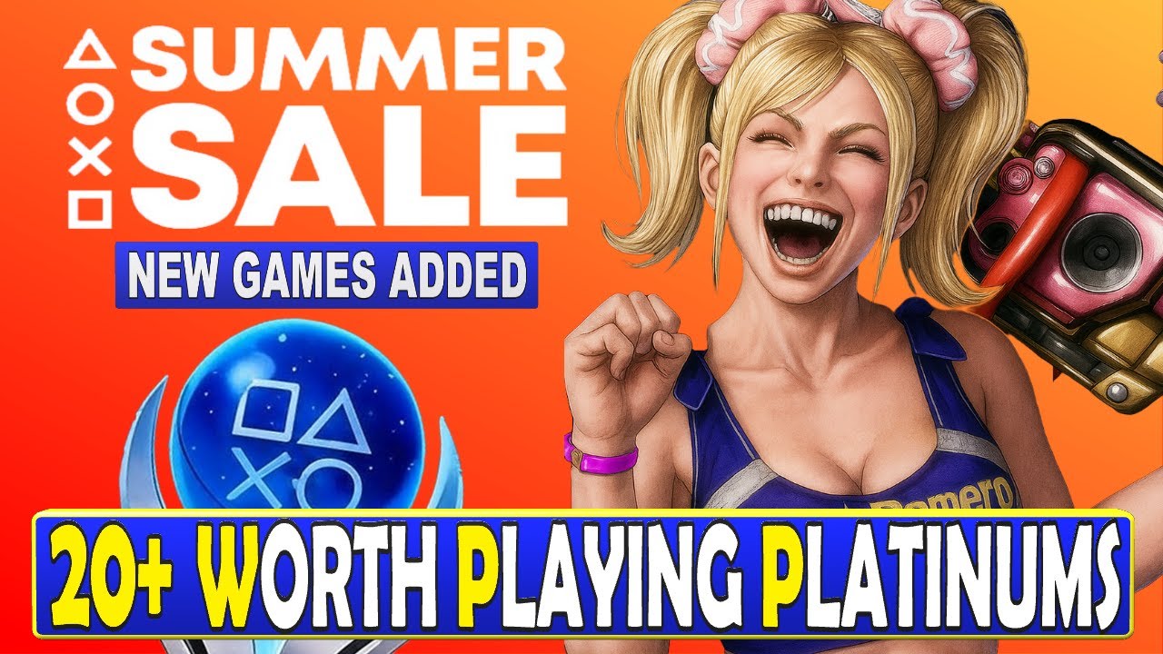 20+ Worth Playing Platinum Games PS4, PS5  - Summer PSN Sale 2025