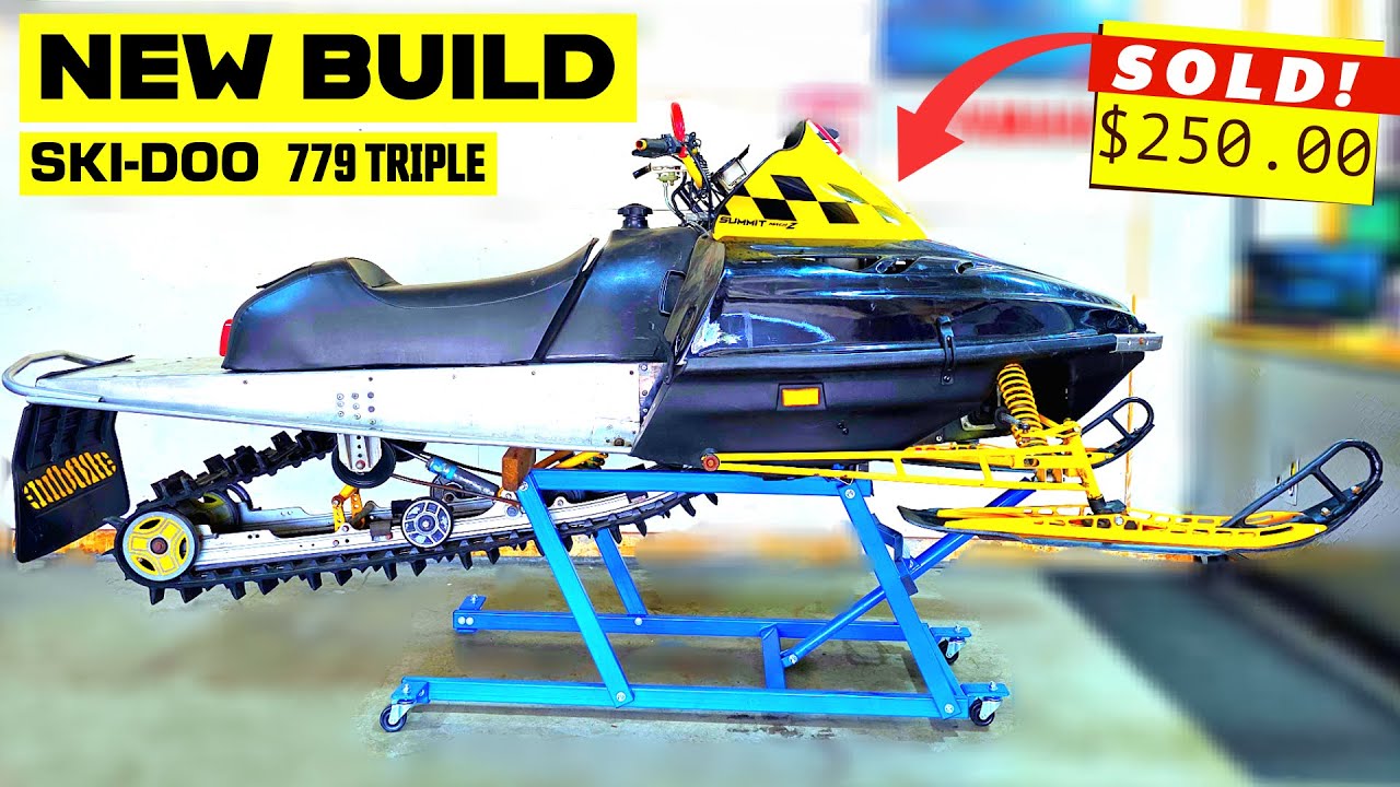 3-Cylinder 2-Stroke MONSTER | $250.00 Custom Sled Build | Sled Build Part 1