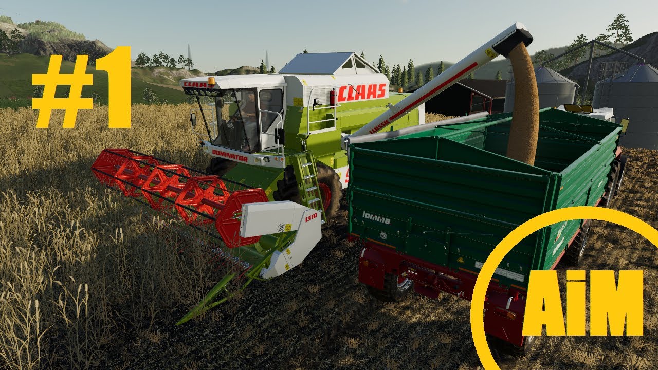 Żniwa Claas' em/ Farming Simulator 19/ FELSBRUNN (#1)