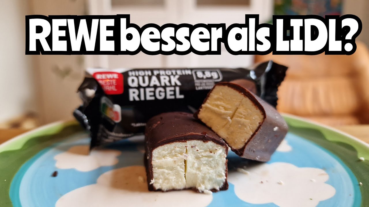 REWE Beste Wahl Quark Riegel im Test
