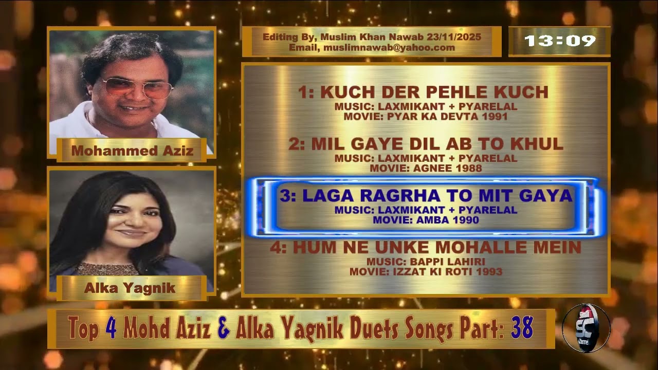Mohd Aziz & Alka Yagnik Top 4 Duets Songs Part, 38
