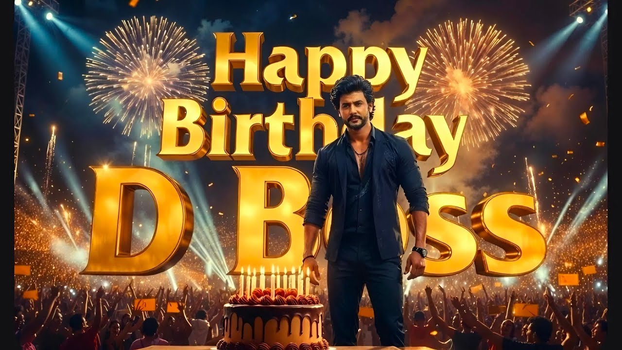 Darshan : Birthday Song 2026 | Darshan | Birthday | Song | 2026 | D Boss | D Boss Darshan | Birthday