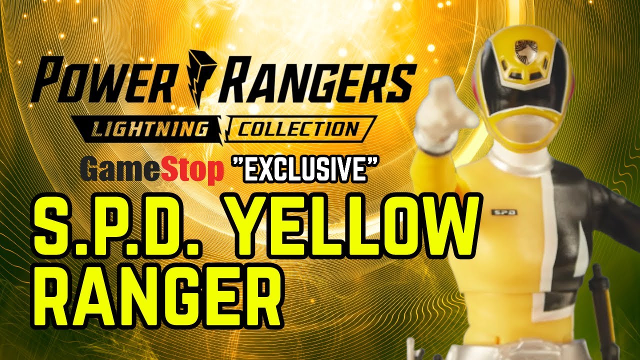 REVIEW: Power Rangers Lightning Collection- S.P.D. Yellow Ranger (GameStop/Fan Channel Exclusive)