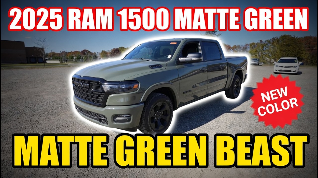 Ram 1500 Bighorn Night Edition 2025 года