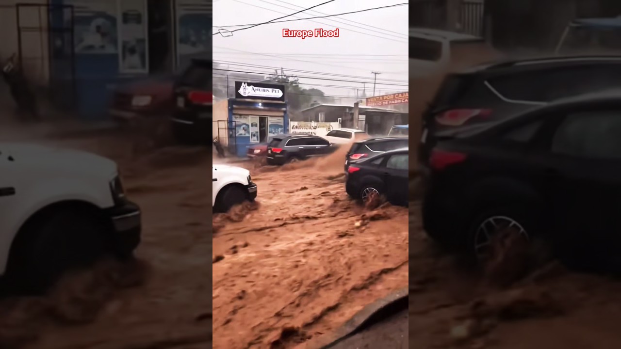 🇮🇹 Italy Floods 2026 | Heavy Rain Triggers Dangerous Flooding 🌊 #shorts