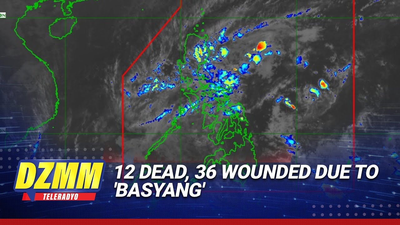 OCD says validating 12 reported deaths due to 'Basyang'