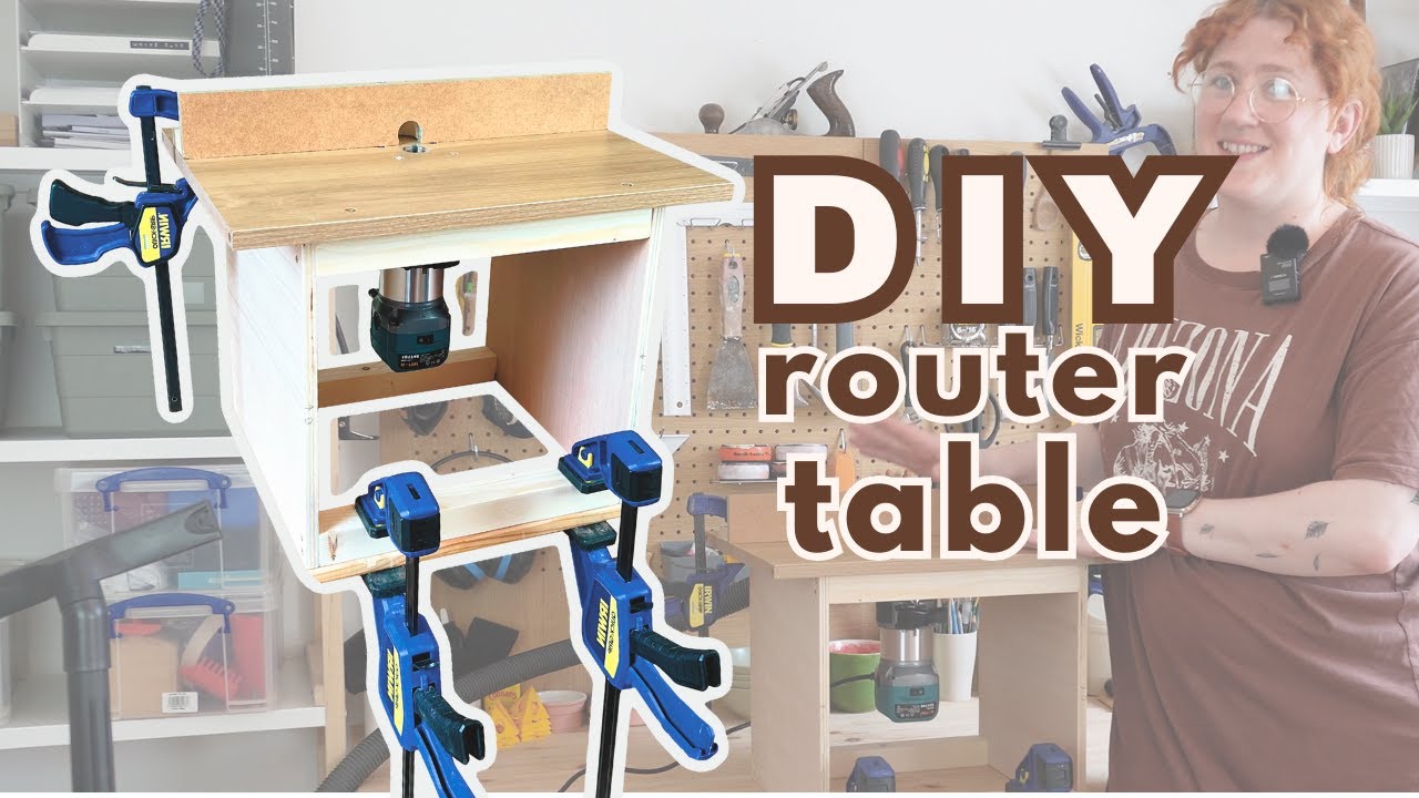 How I made a DIY router table