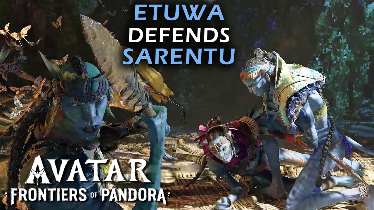 Этува защищает Саренту [ Avatar: Frontiers of Pandora ]