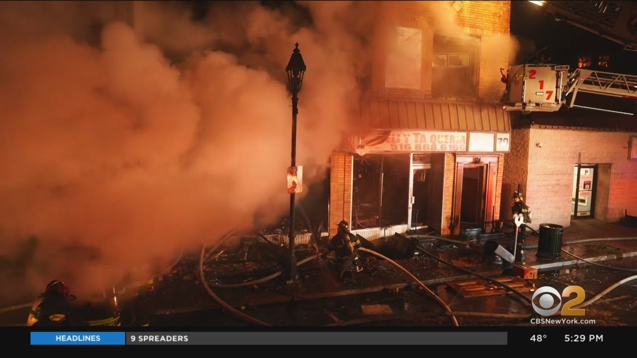 Long Island Florist, Deli Destroyed In Intense Fire