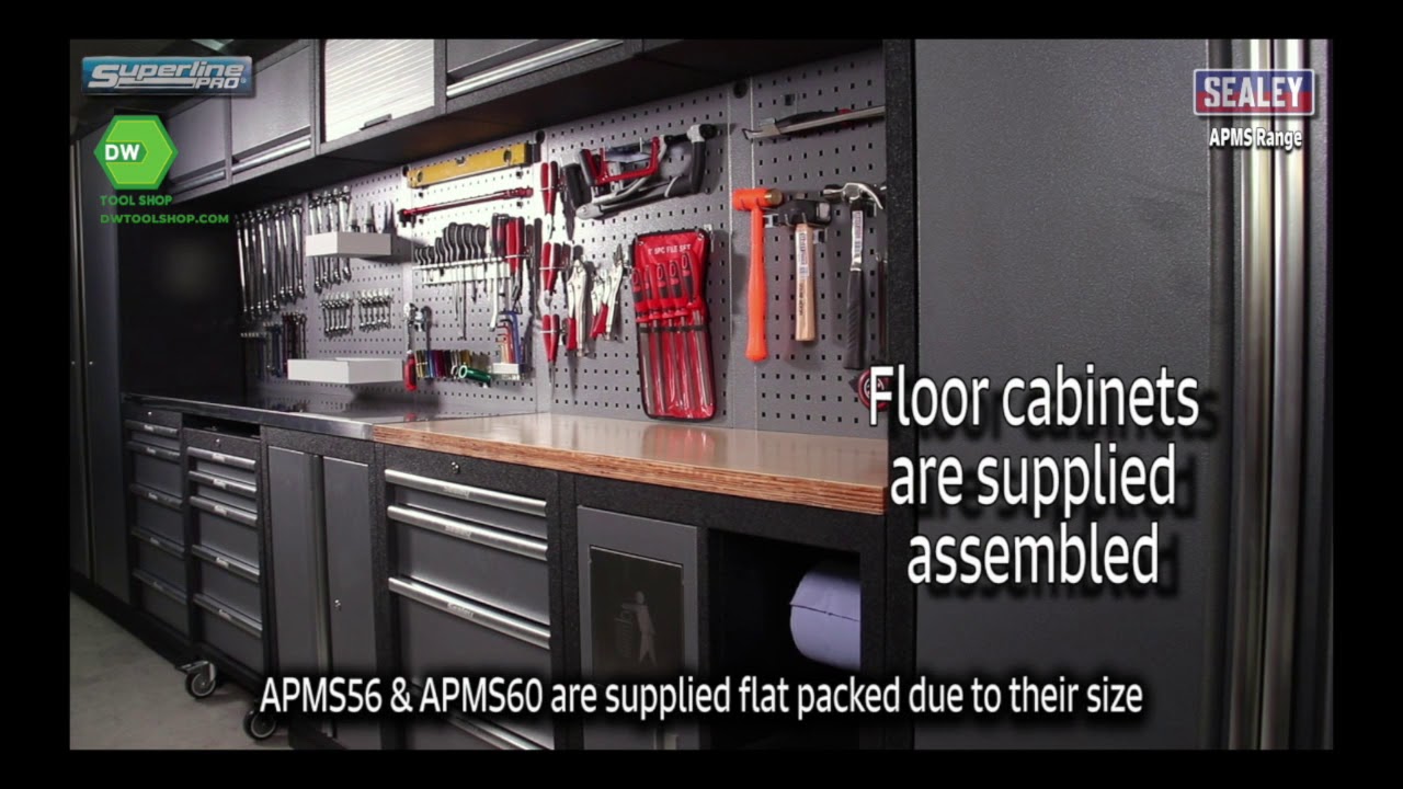 SEALEY Modular Superline Pro Storage System | DW Toolshop