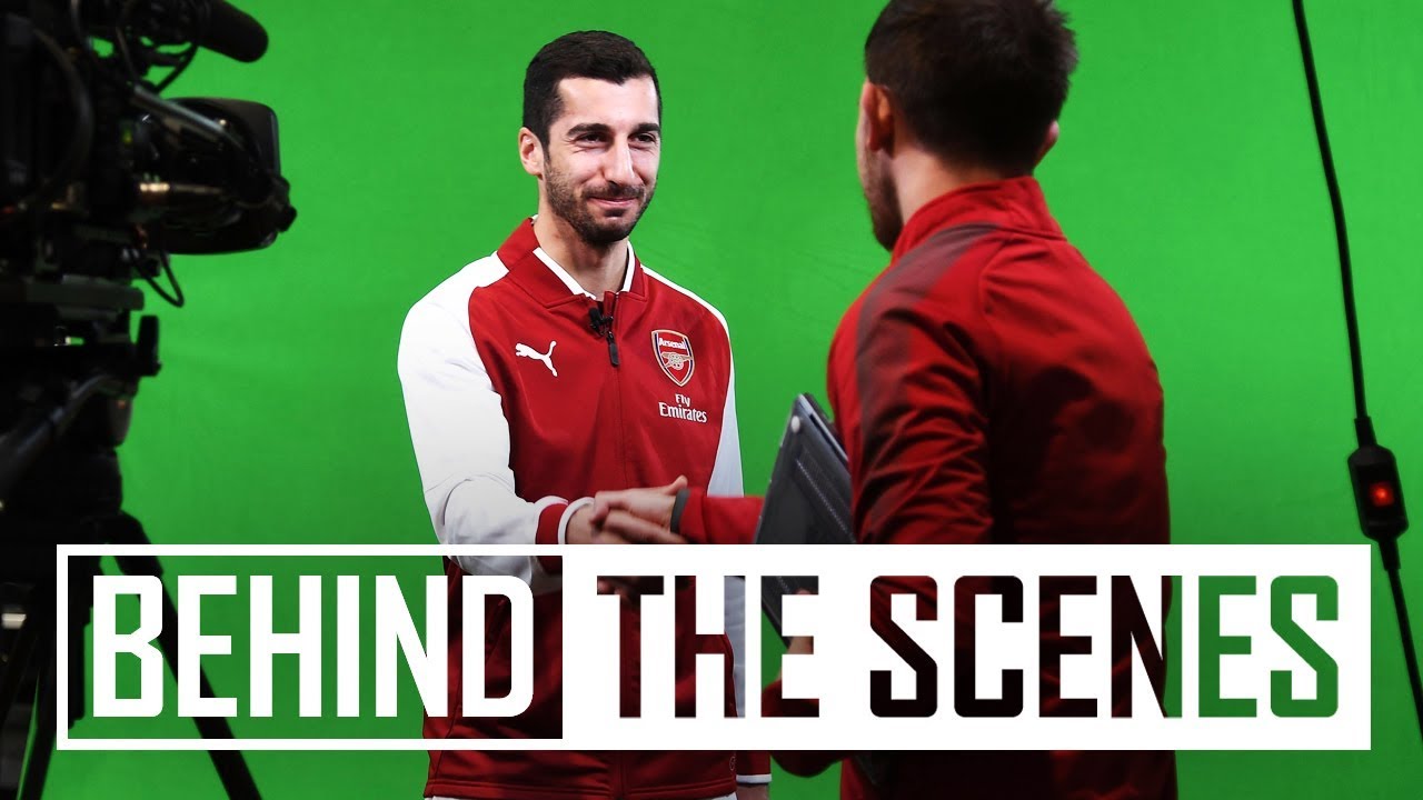 Henrikh Mkhitaryan signs for Arsenal | Behind-the-scenes