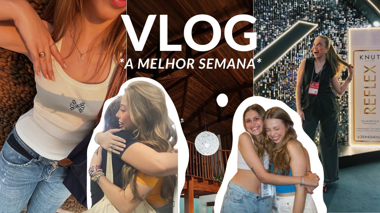 a melhor semana de todas (bienal 2024, beauty fair, girls trip, faculdade e muita risada)