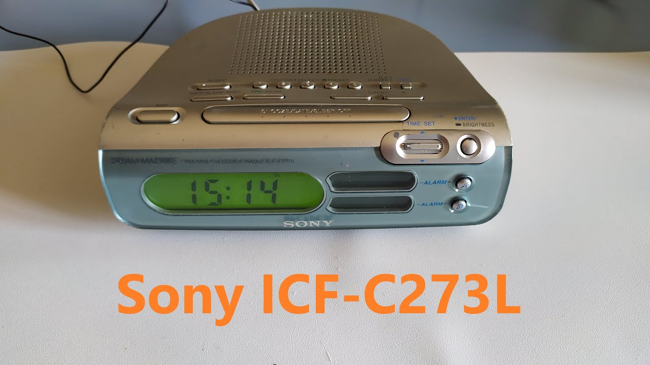 Tamir : Sony ICF-C273L Radyolu Saat