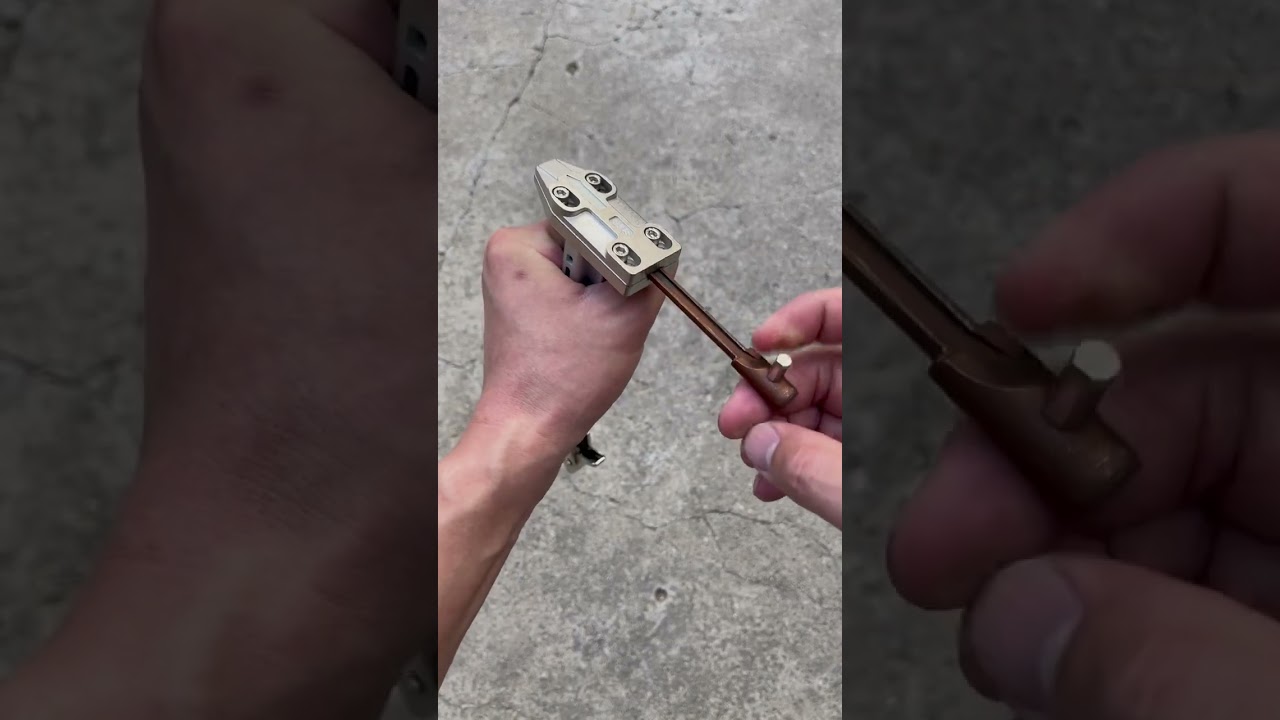 Manual steel nail gun How to use a nail gun #ytshorts #yttrending #shorts #tools #views