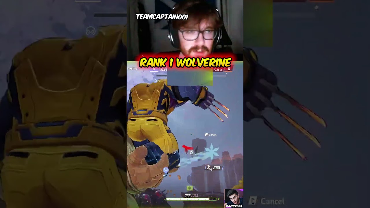Rank 1 Wolverine World Record Kill #marvelrivals