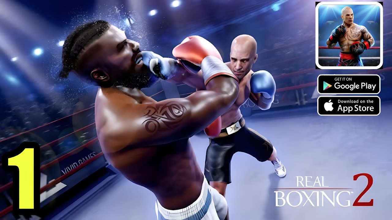 Real Boxing 2 Gameplay Walkthrough Part 1 ( ios, Android )