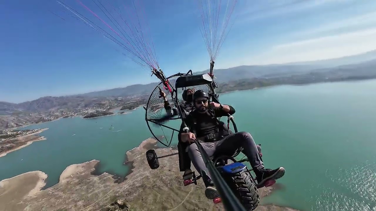 Paramotor ride