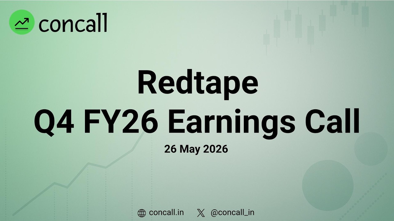 Redtape Q4 FY26 Earnings Conference Call | Concall.in