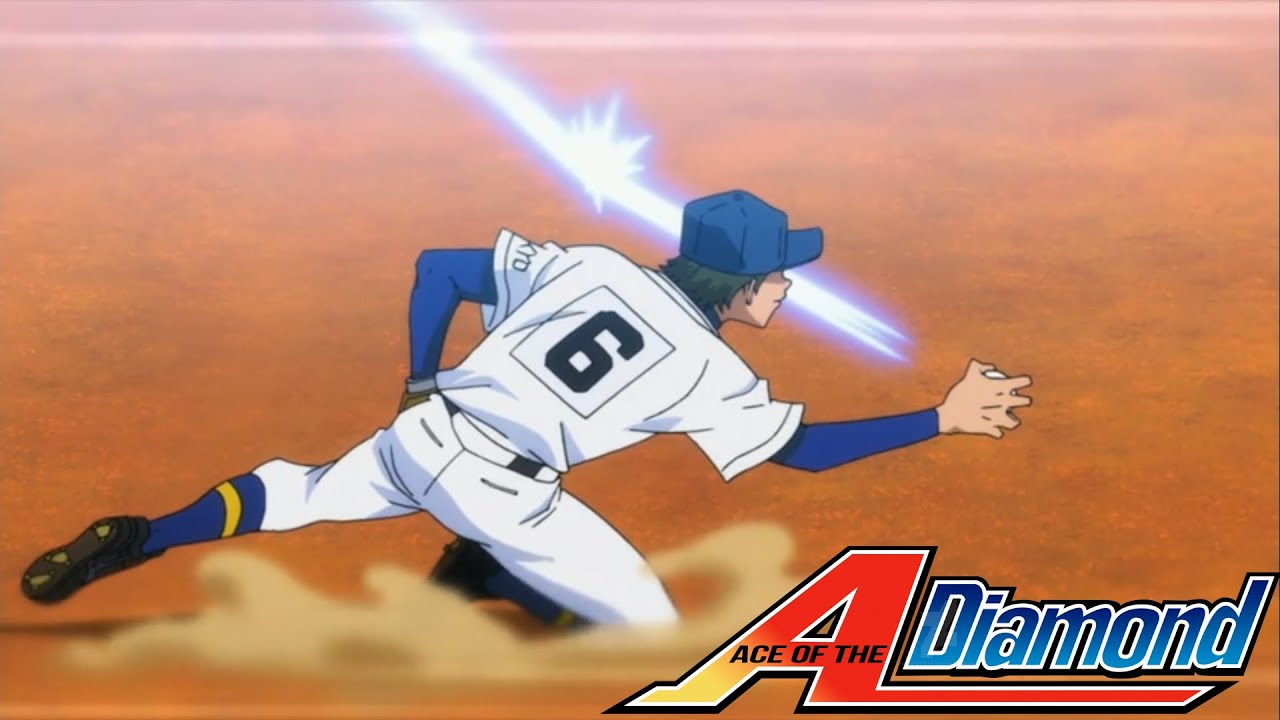 Haruichi and Kuramochi Double Play against Yakushi High in Final | Ace of Diamond | Diamond No Ace