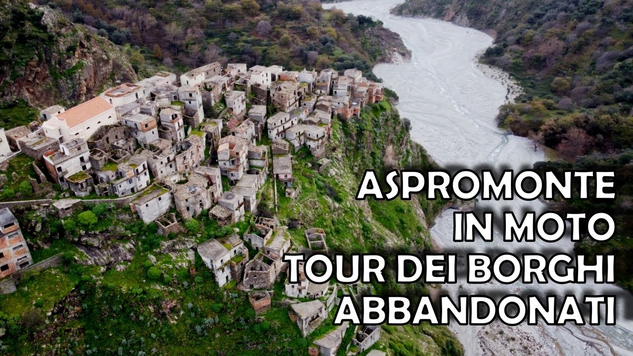 Aspromonte in moto. Tour dei borghi abbandonati.