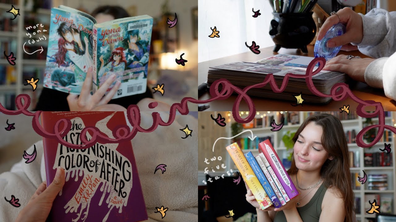 READING VLOG | asian readathon, two five stars, and some journaling🏹