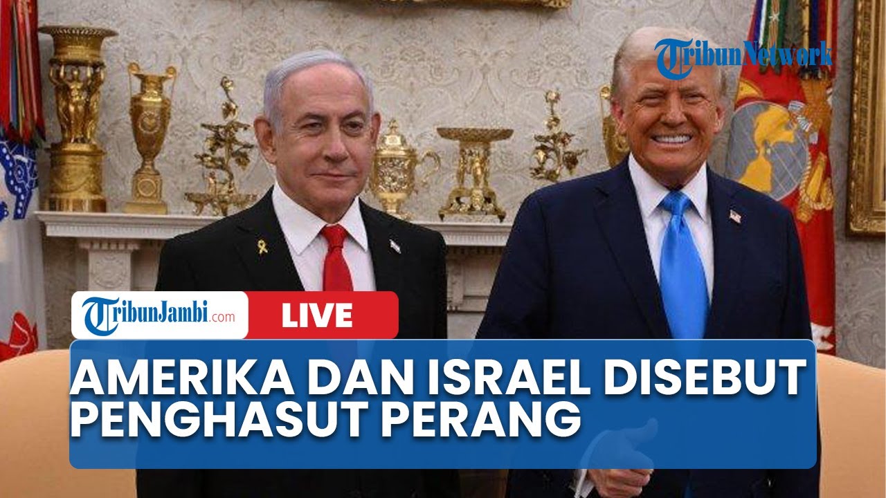 🔴Iran Sebut Israel dan Amerika Adalah Penghasut Perang