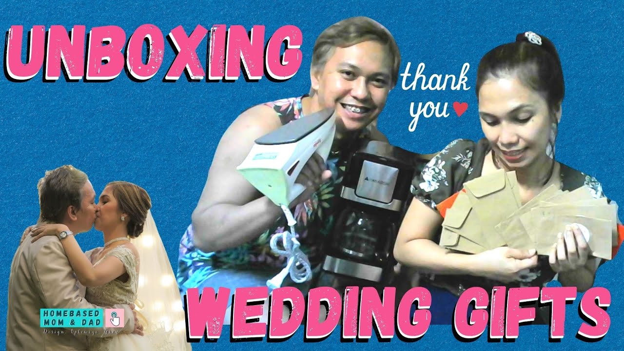 UNBOXING WEDDING GIFTS | SUPPLIERS BEHIND OUR SUCCESSFUL INTIMATE WEDDING