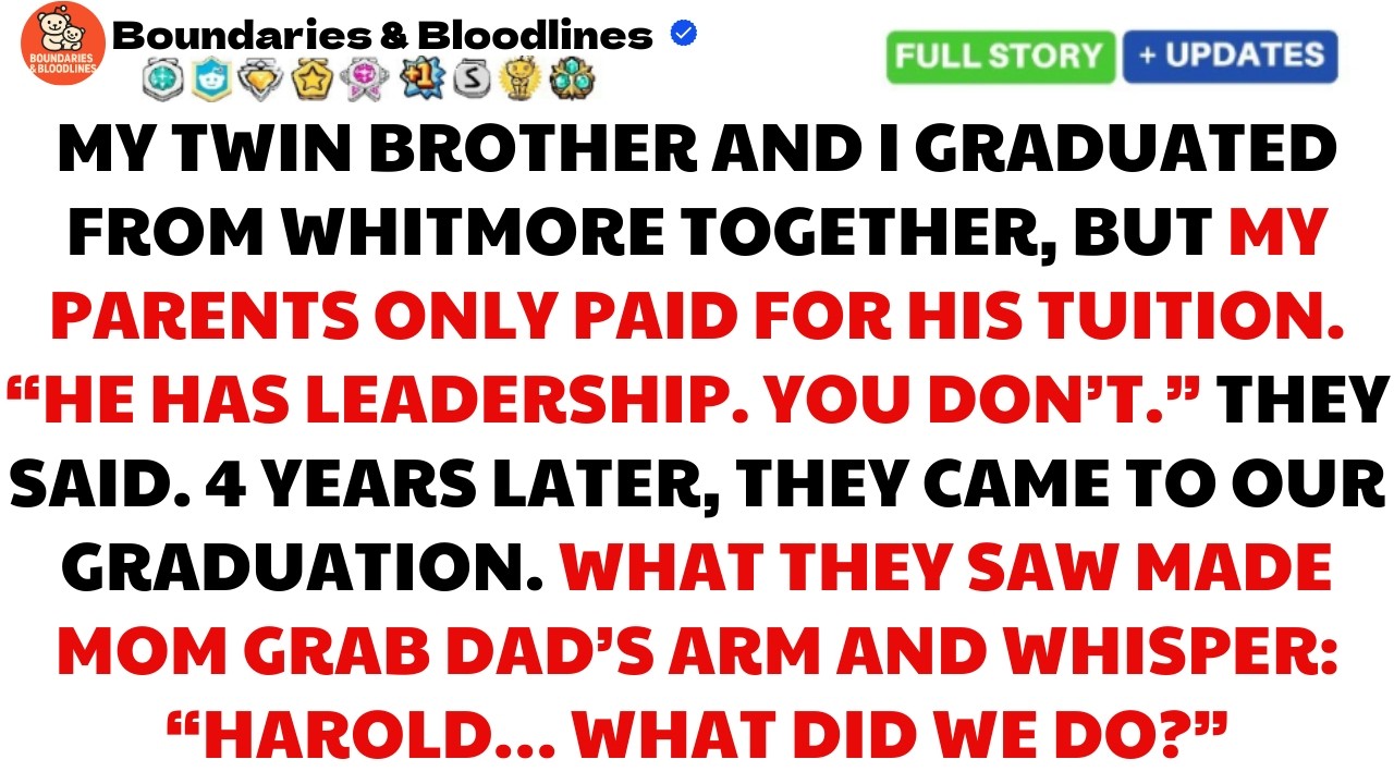 My Parents Paid For My Brother College But Not Mine—Untill The Dean Called My Name As Valedictorian