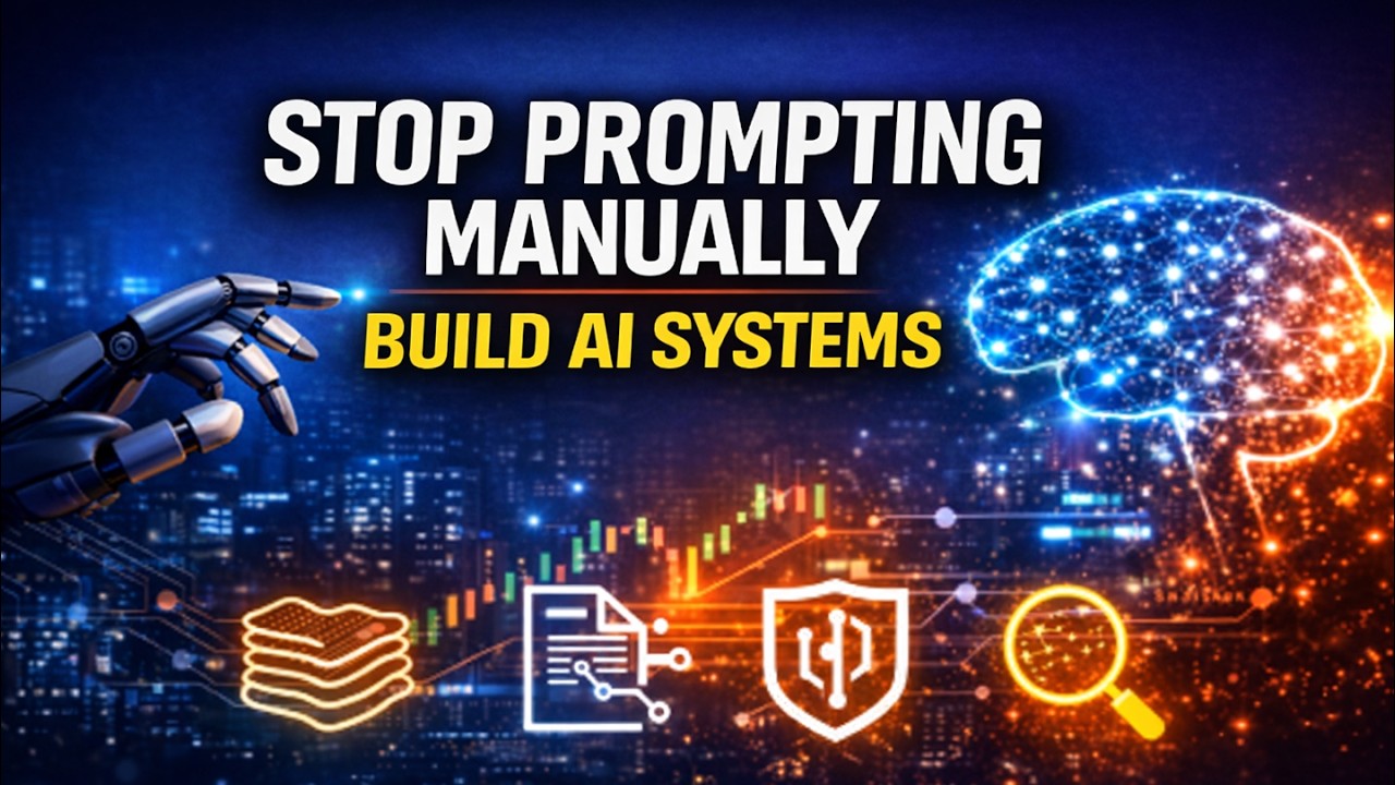 Still Prompting Manually Build Smarter AI
