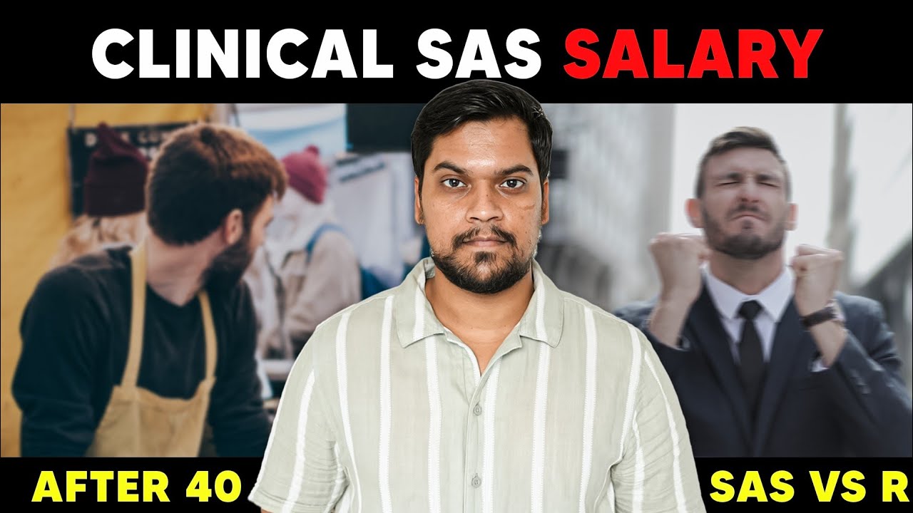Clinical SAS | Fresher Salary | SAS vs R vs Python | After 40 year's |Manager