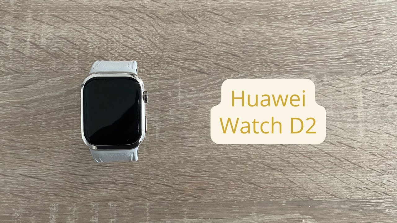 Unboxing - Huawei Watch D2