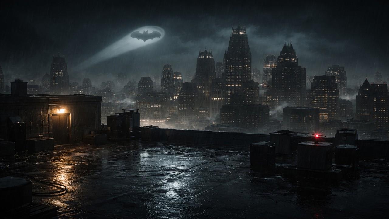 POV: You're Alone On A Gotham Rooftop