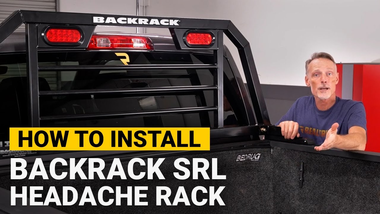 Как установить стойку Backrack SRL Headache Rack на Ram 2500 2020 года