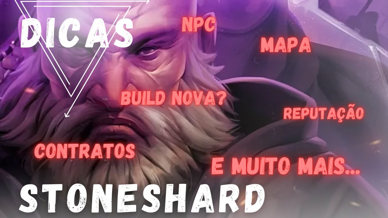 DICAS STONESHARD #01 - COMEÇANDO BEM! GANHANDO ARMA, CONTRATOS, NPC'S E MUITO MAIS! [GAMEPLAY PT-BR]