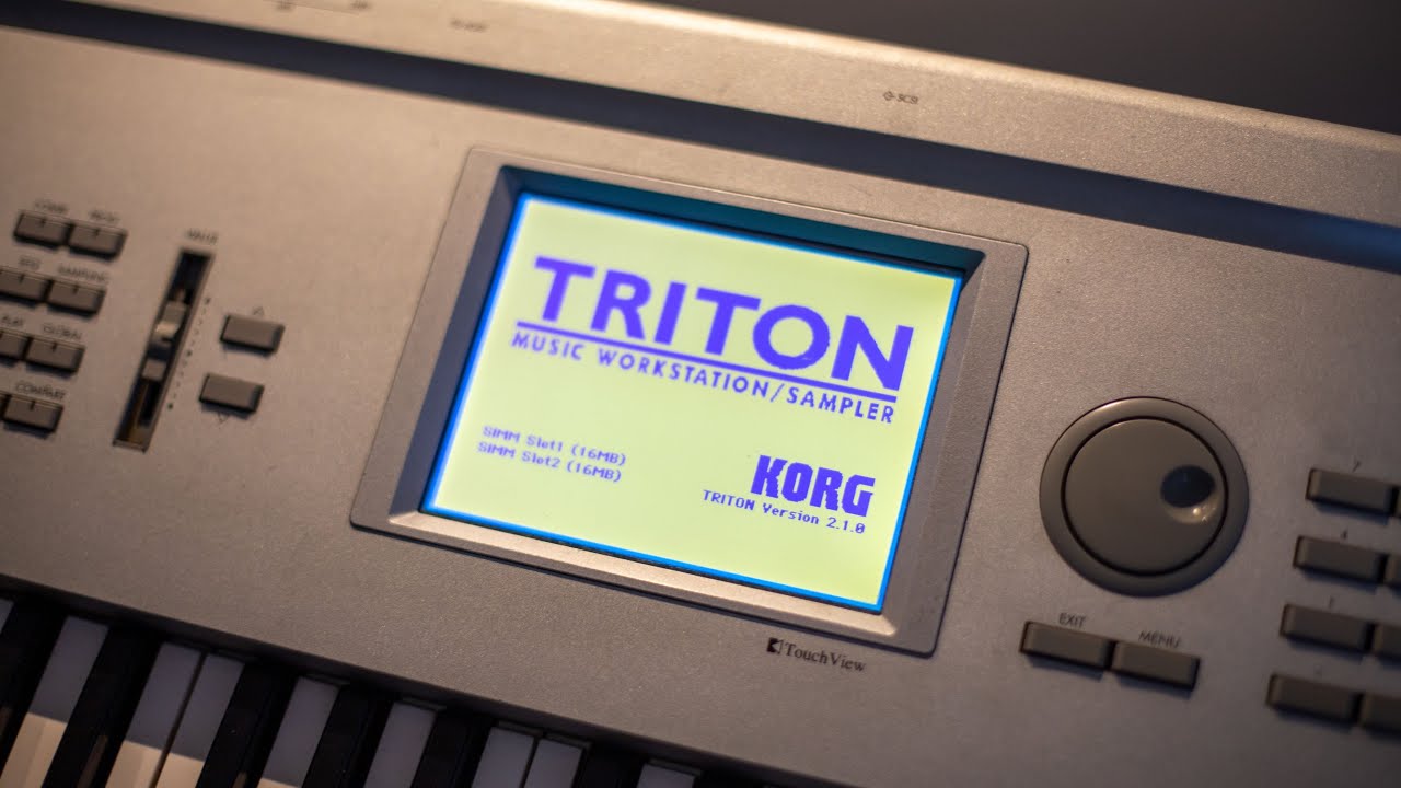Korg Triton Classic Demo Part 1