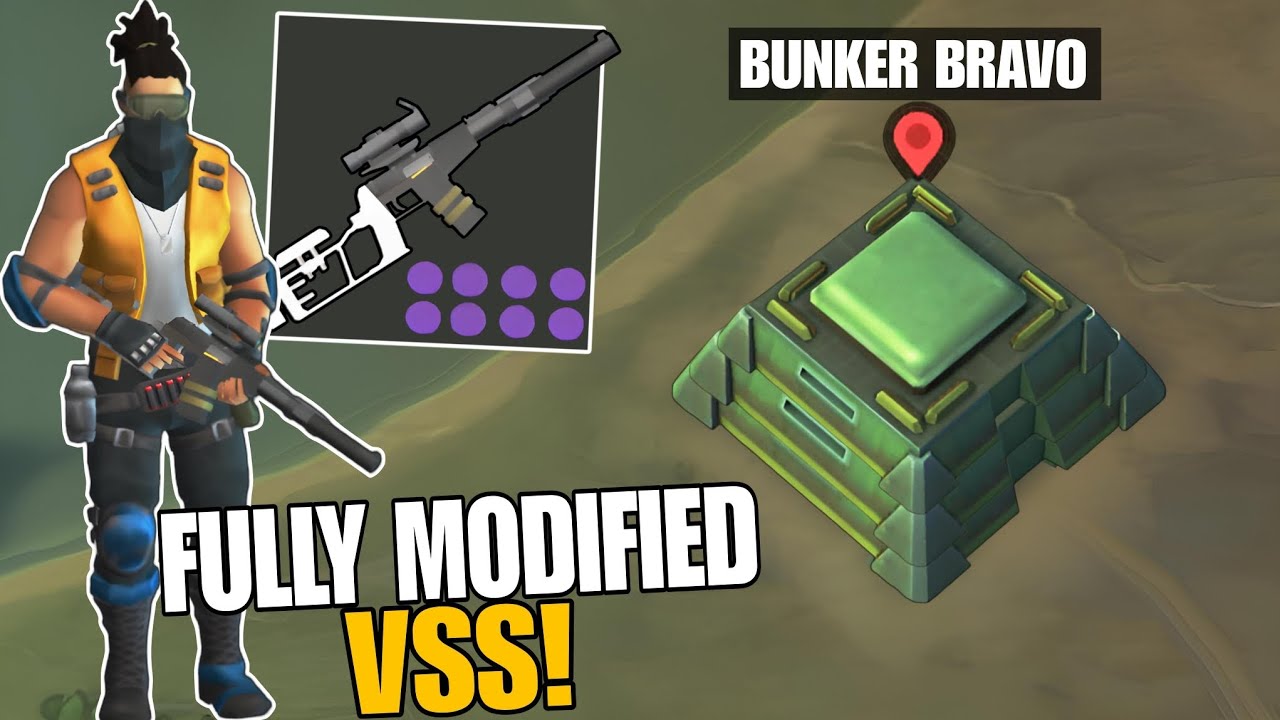 THIS VSS IS EXTREMELY OP! - FULLY MODIFIED VSS vs BUNKER BRAVO - Last Day on Earth: Survival