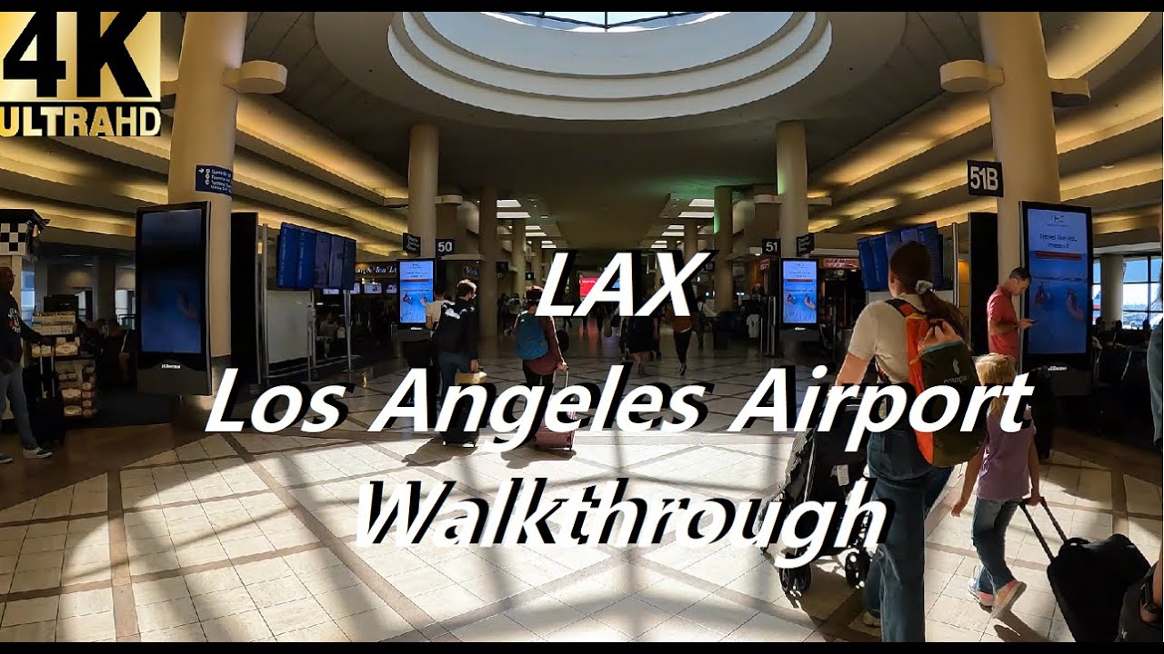 Los Angeles International Airport Walkthrough | LAX Terminal 5