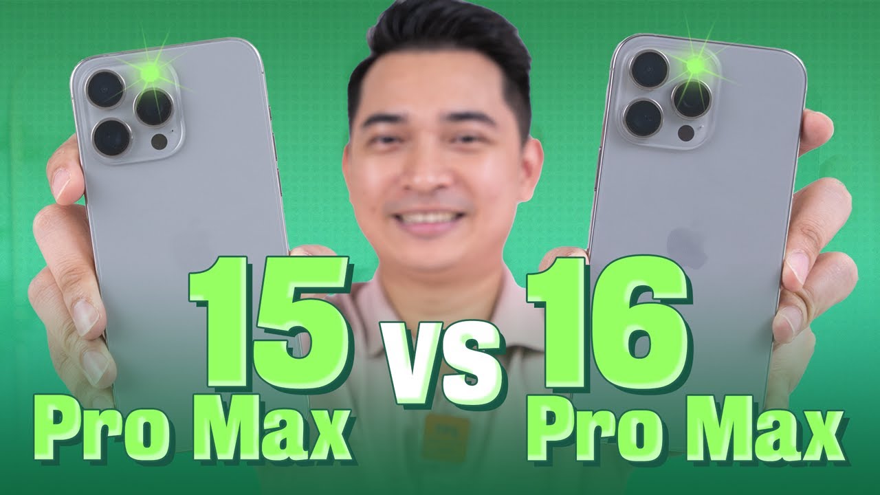 So sánh iPhone 16 Pro Max và iPhone 15 Pro Max !!!
