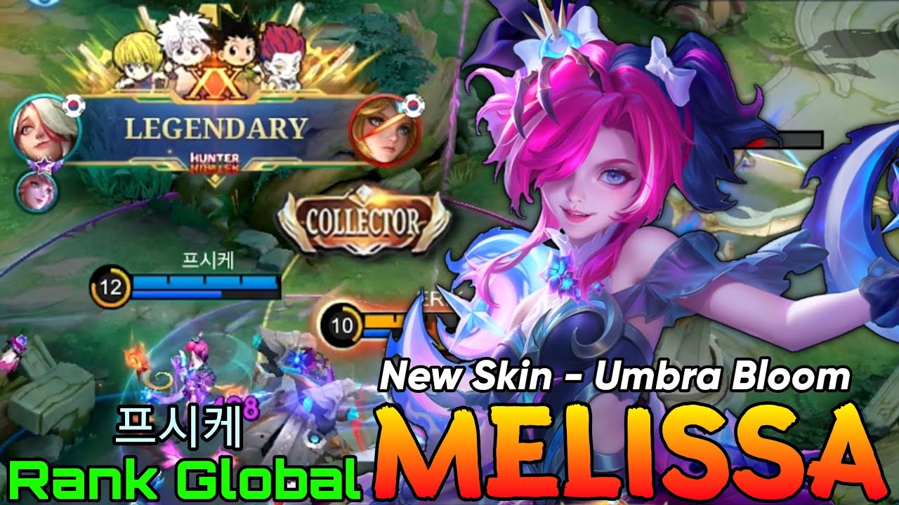 Umbra Bloom Melissa New COLLECTOR Skin - Top Global Melissa by 프시케 - Mobile Legends