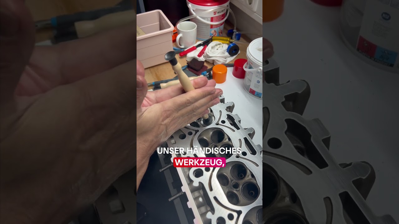 🛠️ Ventile einschleifen in unter 1 Minute? 🔥💨
